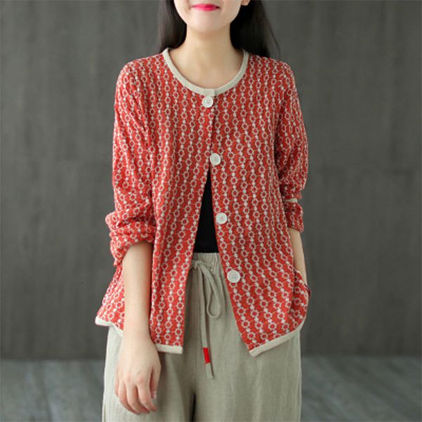 

spring autumn style arts women's jackets long sleeve single breasted casual coat cotton flowers embroidered vintage coats m446, Black;brown