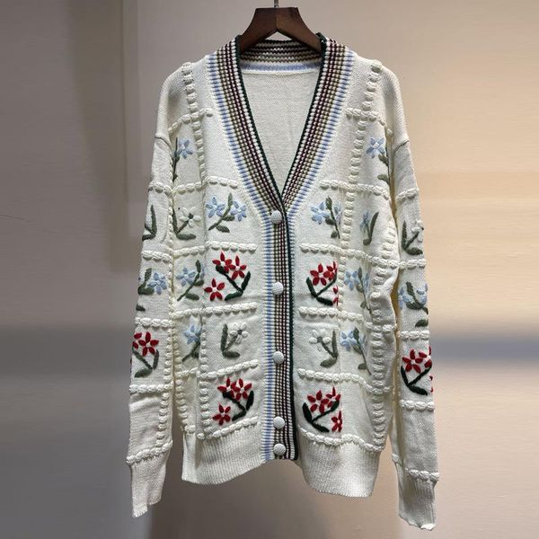 

women's knits & tees sj1156 fashion sweaters 2021 runway luxury european design party style clothing, White