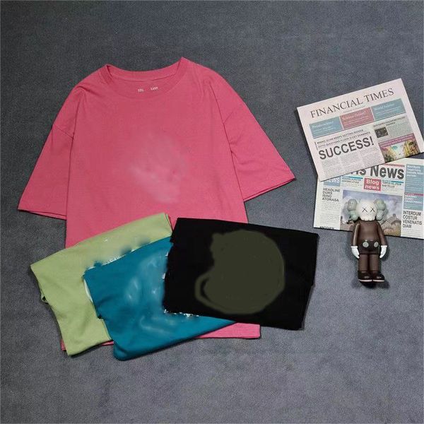 

Designer 2021 brand compass logo Men's T-Shirts couple models, White;black