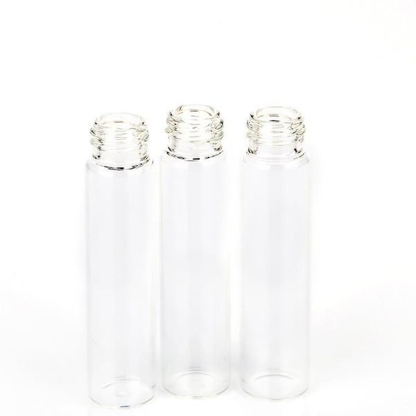 Mini bottiglia di profumo cosmetici bottiglia campione tubo di vetro fiale di vetro test vuoto