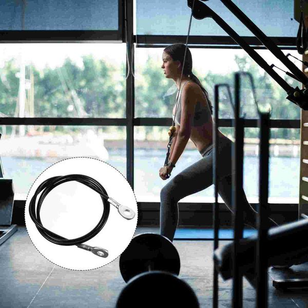 

resistance bands 1pc 1.4 meters diy fitness wire rope gym cable heavy duty steel