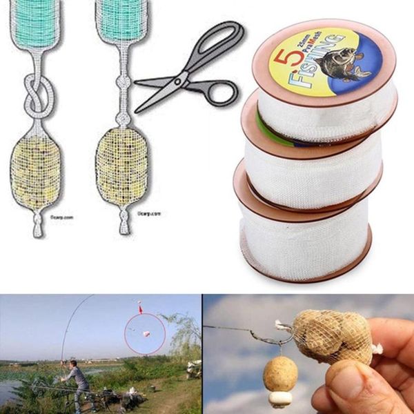 

fishing accessories 5m pva dissolving mesh net refill carp stocking boilie rig bait wrap bags tackle accessory tools