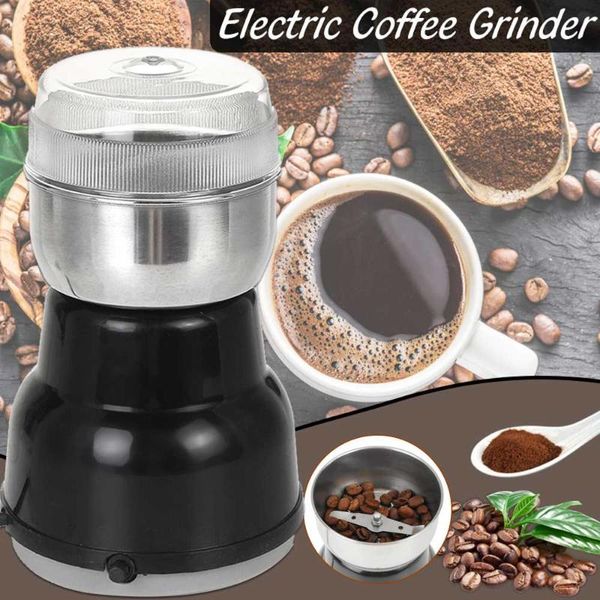 

electric coffee grinders 220v grinder bean spice beans coffe machine grain mill kitchen tool