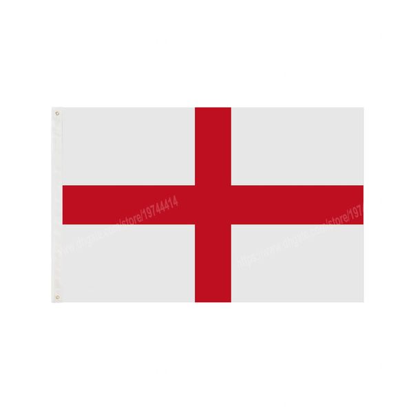 England-Flaggen, nationales Polyester-Banner, fliegend, 90 x 150 cm, 3 Fuß * 5 Fuß, Flagge auf der ganzen Welt, weltweit, für den Außenbereich, kann individuell angepasst werden