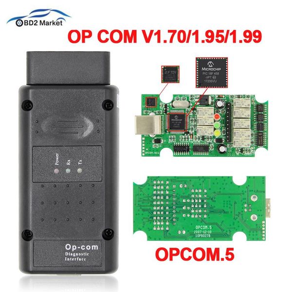 

code readers & scan tools for opcom v1.99 obd2 car diagnostics scanner pic18f458 ft232rq op com v1.70 v1.95 can be flash update op-com