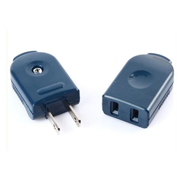 

smart power plugs 1 pair 250v 10a male female buplug socket connector sockets ac cord receptacle wiring removable