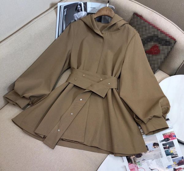 

women's jackets sa0953 fashion women coats & 2021 runway luxury european design party style clothing, Black;brown