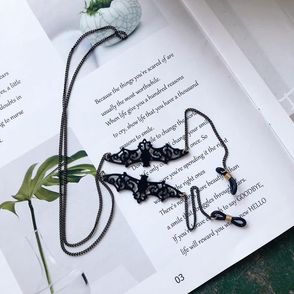 

sunglasses frames metal glasses rope hollow stars moon cross pendant chain decoration, Silver
