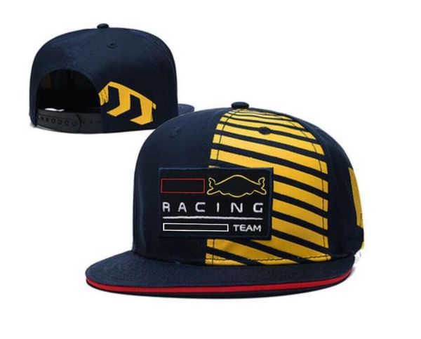 F1 Takım Yarış Şapkası 2021 Sezon Yeni Beyzbol Kapağı Kavisli Şapka Güneş Araba Makinesi Kros Spor Araba Düz Cap200V