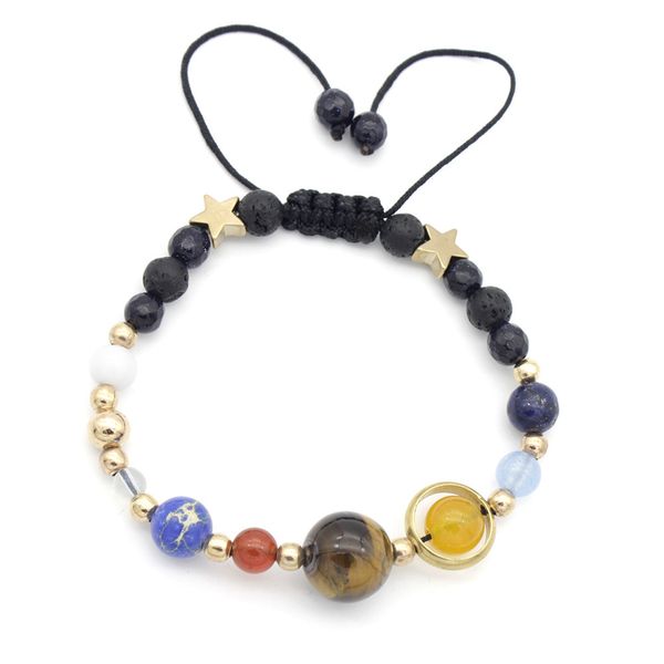 

70% off nine planet bracelets, Black