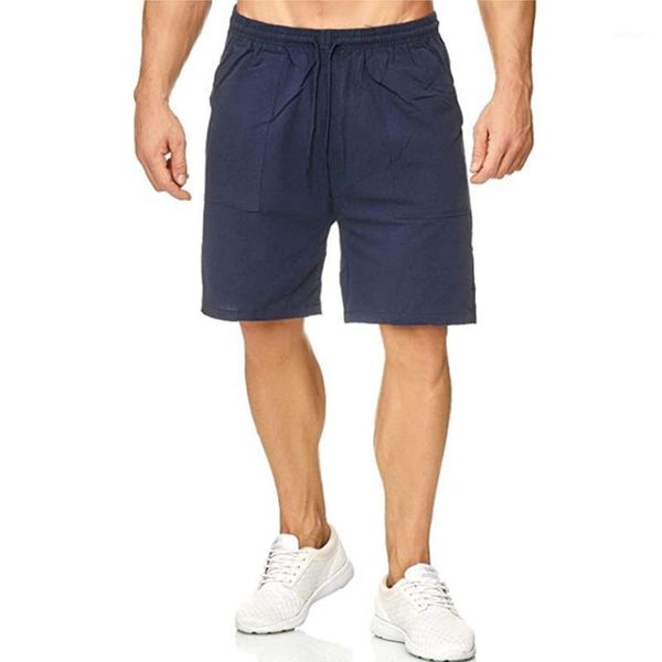 

men's shorts the style summer 2021 sports leisure cotton pants men running training casual, White;black