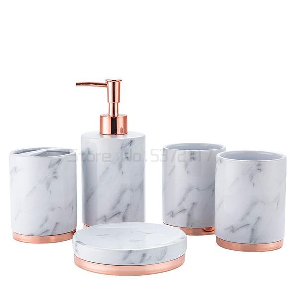 

bath accessory set creative bathroom ceramic wash and gargle el supplies cup