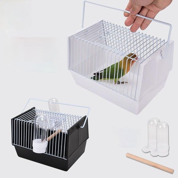 

bird cages portable cage outdoor small metal nest aviary pets supplies transport box nidos para pajaros accessories ef50nl