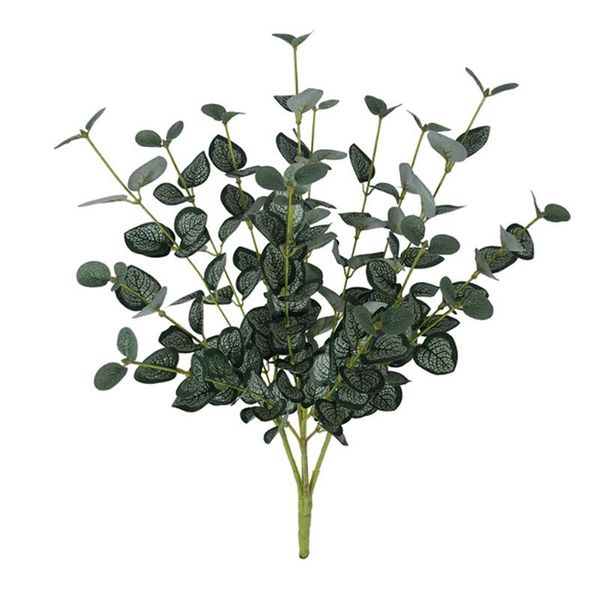 

artificial leaves branch retro green silk eucalyptus leaf for home decor wedding plants faux fabric foliage room decoration lbs decorative f
