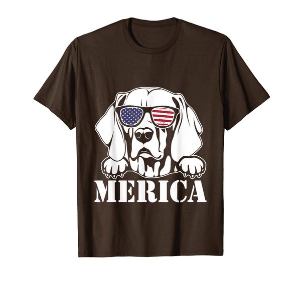 

patriotic weimaraner merica shirt dog lovers gift, White;black