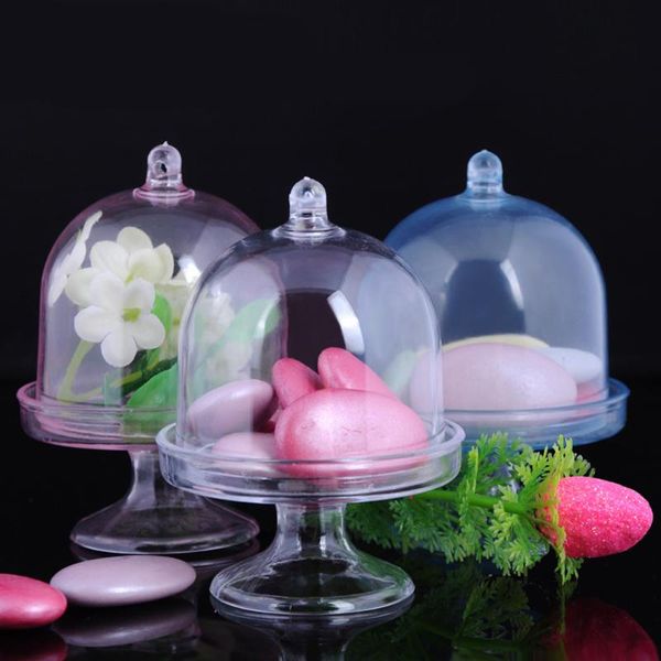 

gift wrap 12pcs/lot transparent plastic tray candy box for diy wedding baby shower birthday guests party supplies p20