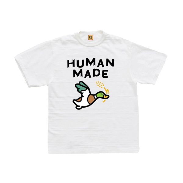 

breathable cotton t shirts men women cartoon print t-shirt tee, White;black