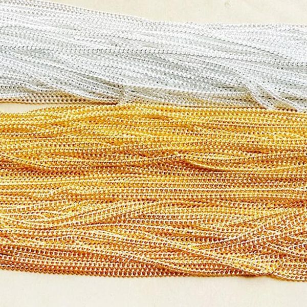 

glitter nail art chain tips stickers metal striping decorations1, Silver;gold