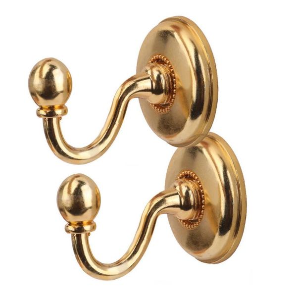 

other home decor 2pcs metal curtain holder holdback wall tie back hooks hanger window accessories qe