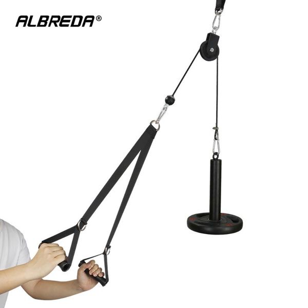 

1pair gym exercise handles tricep rope handle bar strengthen resistance bands pulling fitness training accessories