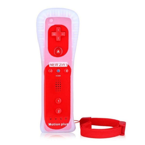

built-in motion plus wireless gamepad for wii remote controller game joystick retailsale controllers & joysticks