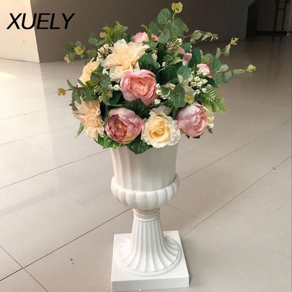 

36cm silk peonies artificial roses flower balls for wedding decoration table centerpieces shop window accessories decorative flowers & wreat