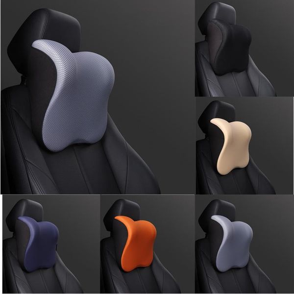 

seat cushions large car lumbar support memory foam neck headrest pillow protector universal back waist cushion auto interior supplies