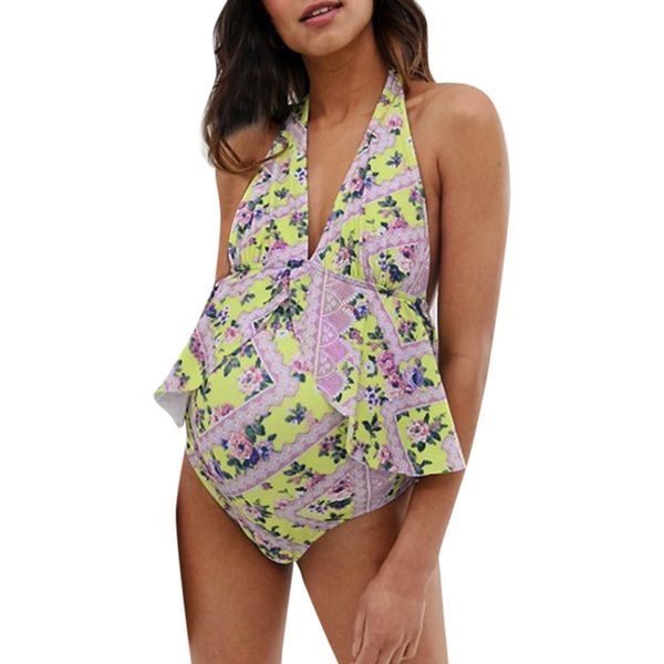 

swimwear bikini one piece pregnant woman 29, White;black