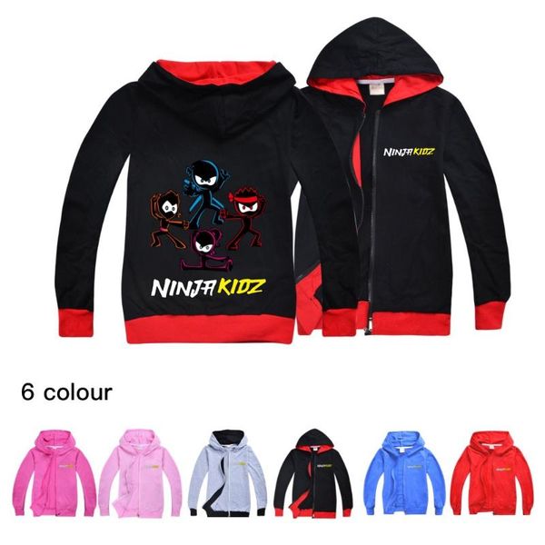 

jackets baby boys thin coat jacket teenage girls clothing cotton ninjagos fall zipper 6 to 14 years old, Blue;gray
