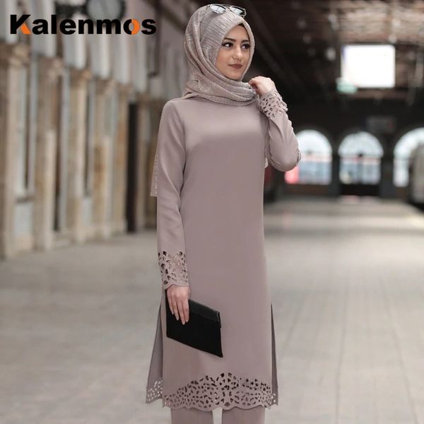 

turkey muslim dress women long hollow solid islamic ropa hijab dresses moroccan kaftan jilbab party vestidos abaya ramadan, Red