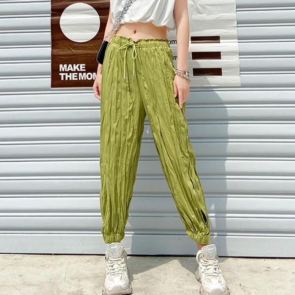 

women's pants & capris xuxi women casual ankle-length thin loose slim versatile fashion nine points leggings 2021 pantalon femme fz1778, Black;white