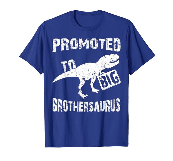 

promoted to big brothersaurus big brother shirt for boys, White;black