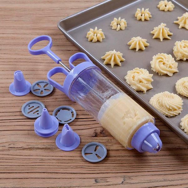 

baking moulds cookie gun mold squeeze creamy bean beak home tool set.