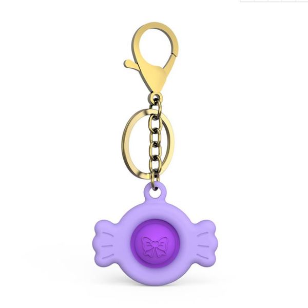 

2021 toy pop fidget extract the convenient candy key many color can hang bag,