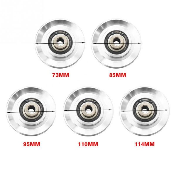 

durable home practical hardware fitness aluminium alloy gym die casting pulley wheel easy apply replacement round wear resistant accessories