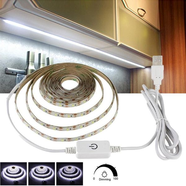 

strips dc 5v usb dimmerable 2835 led strip light ip21 ip65 waterproof smd 3528 flexible tape mirror cabinet wall lamp