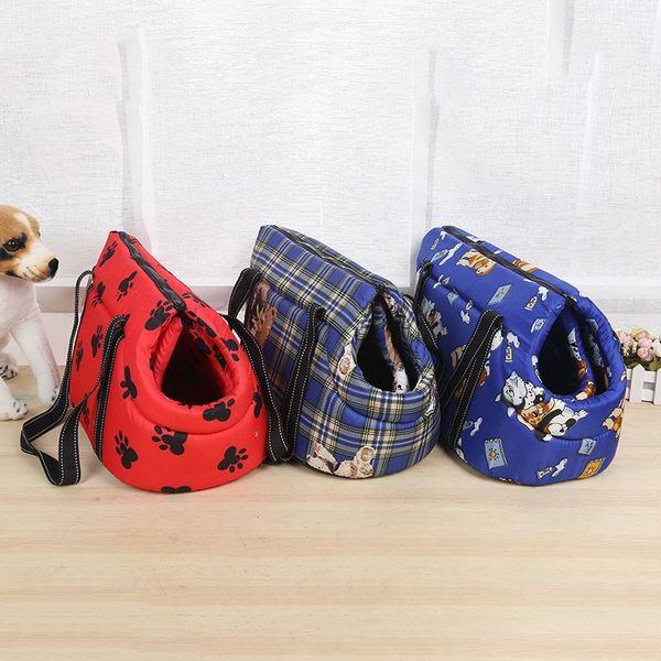 

dog carrier bag cat single shoulder cage house tote pet supplier car seat covers