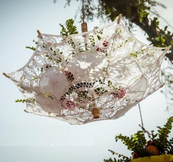 

umbrellas diameter 30cm super mini lace umbrella kids wedding hand gift personality embroidery delicate silk classical hanging parasol
