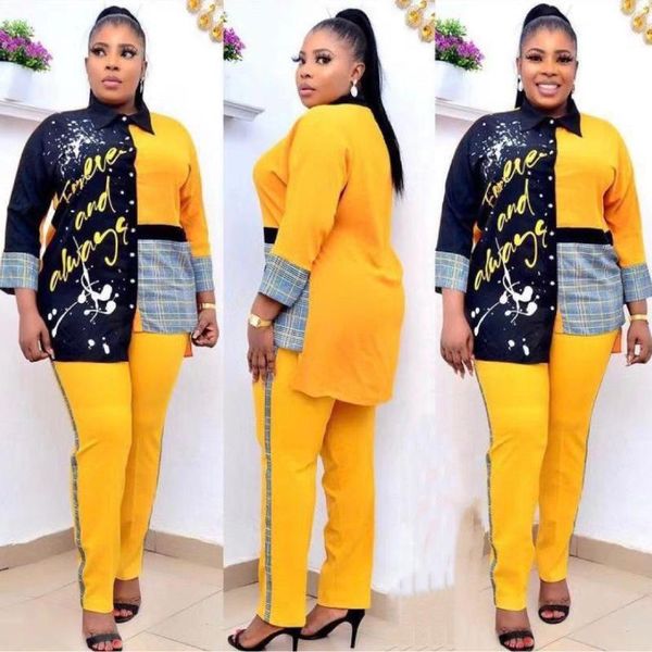 

african clothes 2 two piece set women summer fashion africa suit and pants super elastic plus size suits for lady ethnic clothing, Red