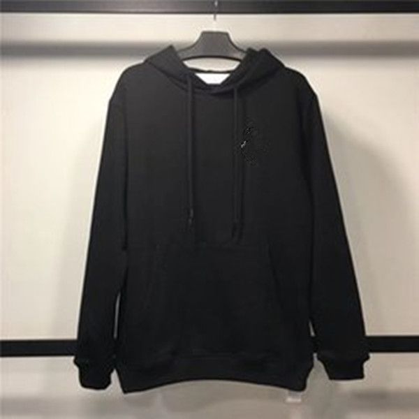 

mens luxurys designer hoodies street hip hop womens luxury design batwing sleeve hoodie men sweaters us size s-xl, Black