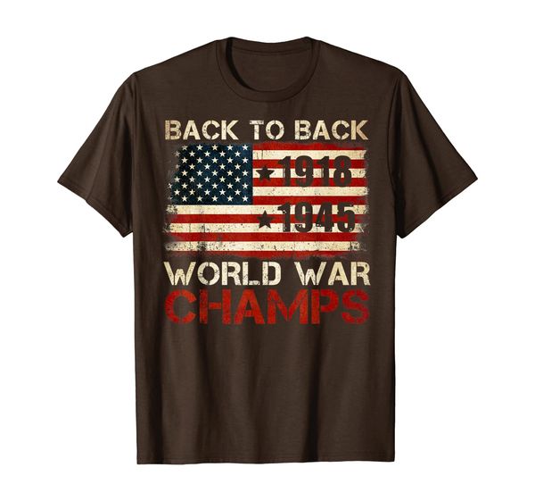 

back to back wolrd war champs t-shirt, White;black