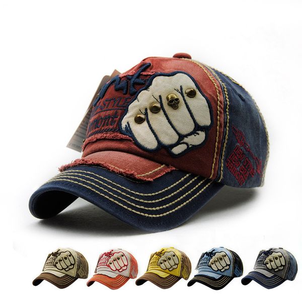 Accessori moda estiva Berretto da baseball da uomo e da donna Berretto da baseball con lettera rivetto cappelli sportivi