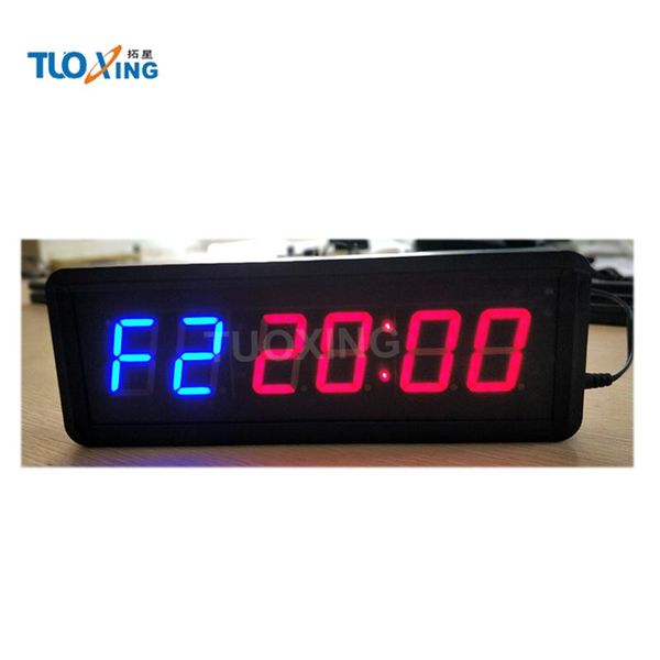 

timers 1.5 inch gym crossfit timer led interval training and rest time alternate countdown count up satch