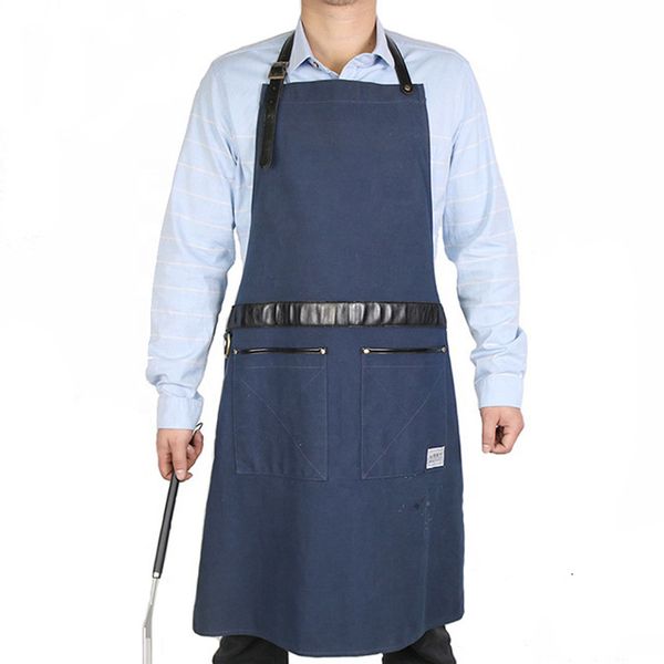 

apron cowboy barbecue barber shop painting labor protection