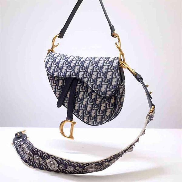 

handbagoriginal old canvas cow leather saddle bag single shoulder messenger baggg bag