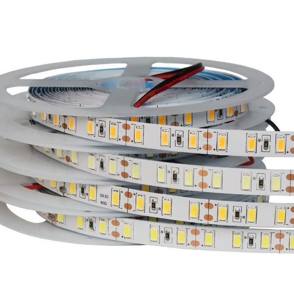 

strips 5630 smd dc 12v 90leds/m indoor decorative tape lamp soft led strip light