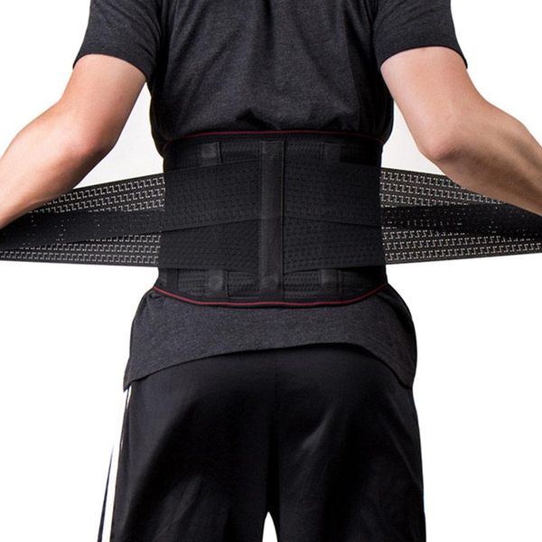 

women men elastic corset back lumbar brace support belt waist orthopedic posture correction abdominal s m l xxl, Black;gray
