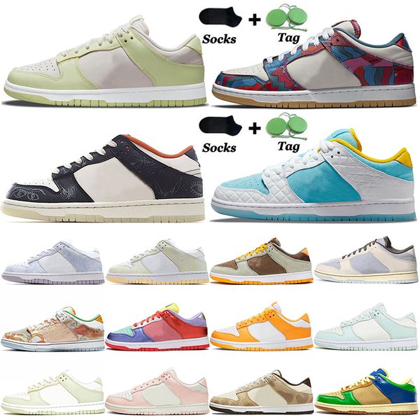 

2022 luxury designer shoes for women men low chunky dunky triple white light soft pink spartan green gym red halloween purple pulse sports s, Black