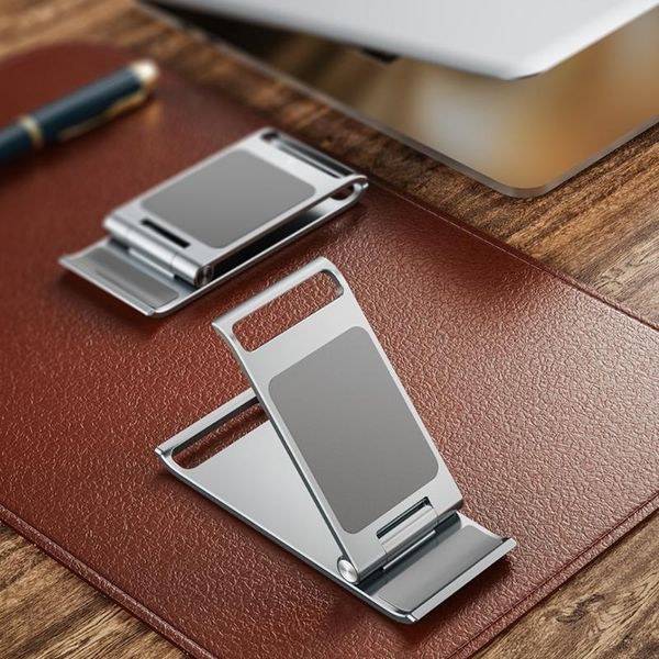 

cell phone mounts & holders foldable holder for tablet smartphone universal portable adjustable bracket 2021 style fashion 11/12pro