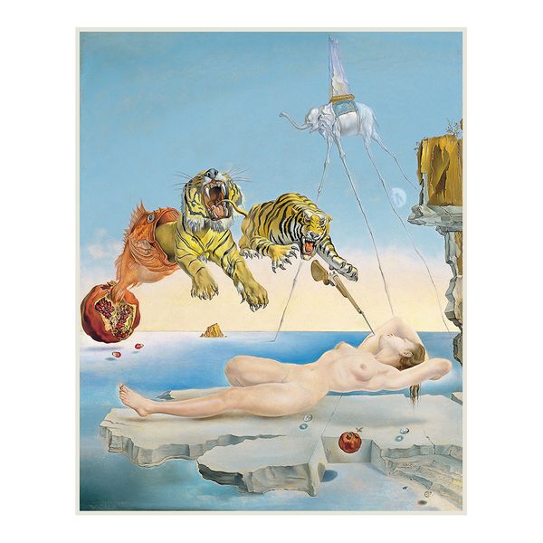 

Dali Salvador Dream Caused Painting Poster Print Home Decor Framed Or Unframed Photopaper Material